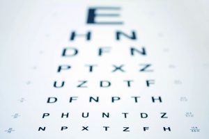 Standard Vision Eye Chart