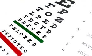 Standard Vision Eye Chart